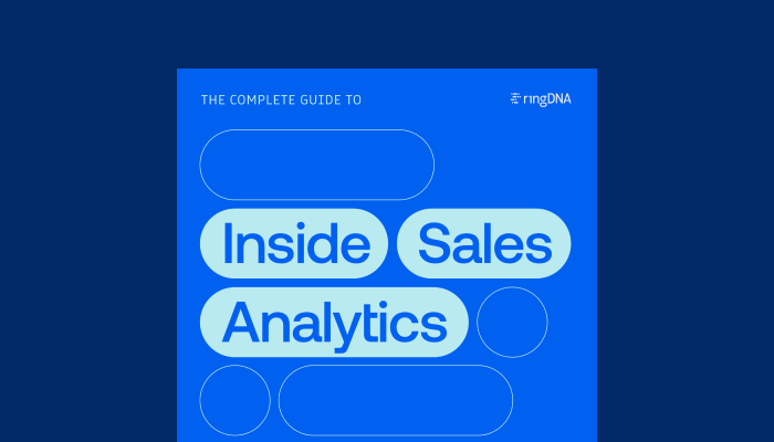 ebook cover The Complete Guide to Inside Sales Analytics