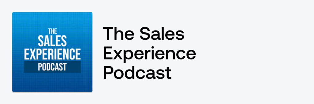 The Sales Experience Podcast Best Podcast for Sales Rankings