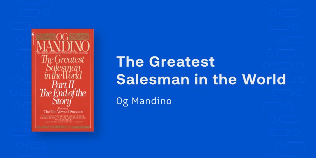 The Greatest Salesman in the World Og Mandino