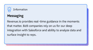 Positioning Statement for B2B SaaS Moments Notification