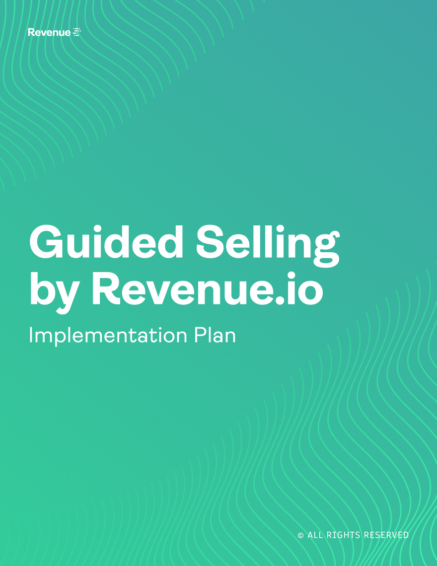 Guided Selling, A Sales Sequence Platform