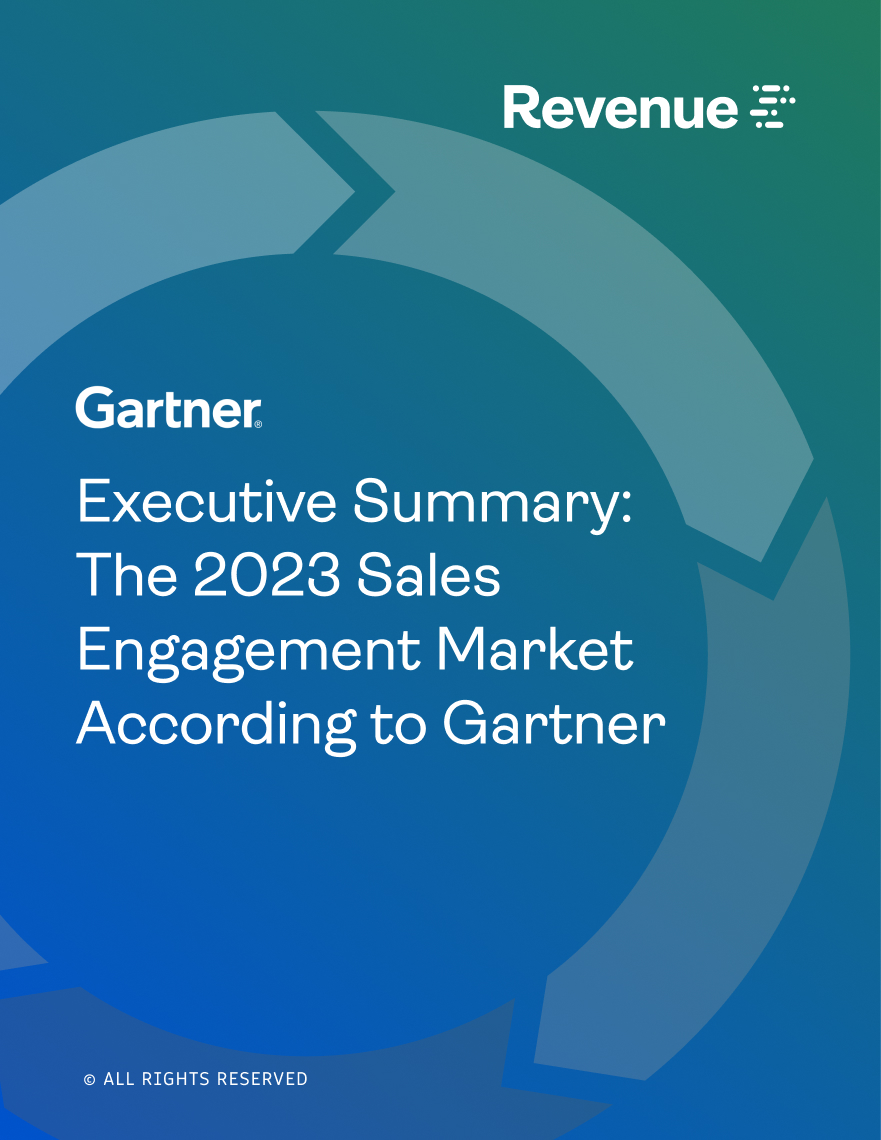 eBook The 2023 Sales Engagement Market According to Gartner