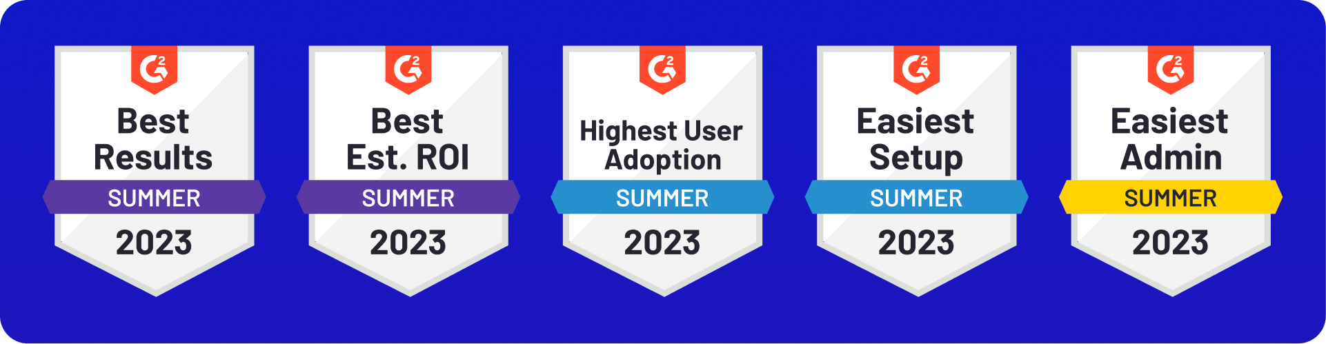 G2 Badges Summer 2023