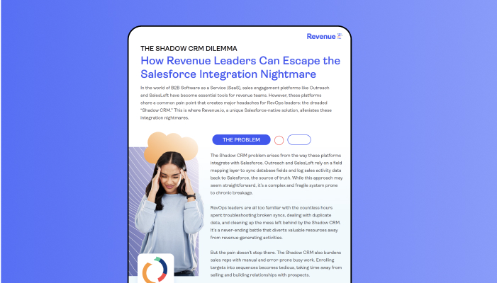 The Shadow CRM Dilemma