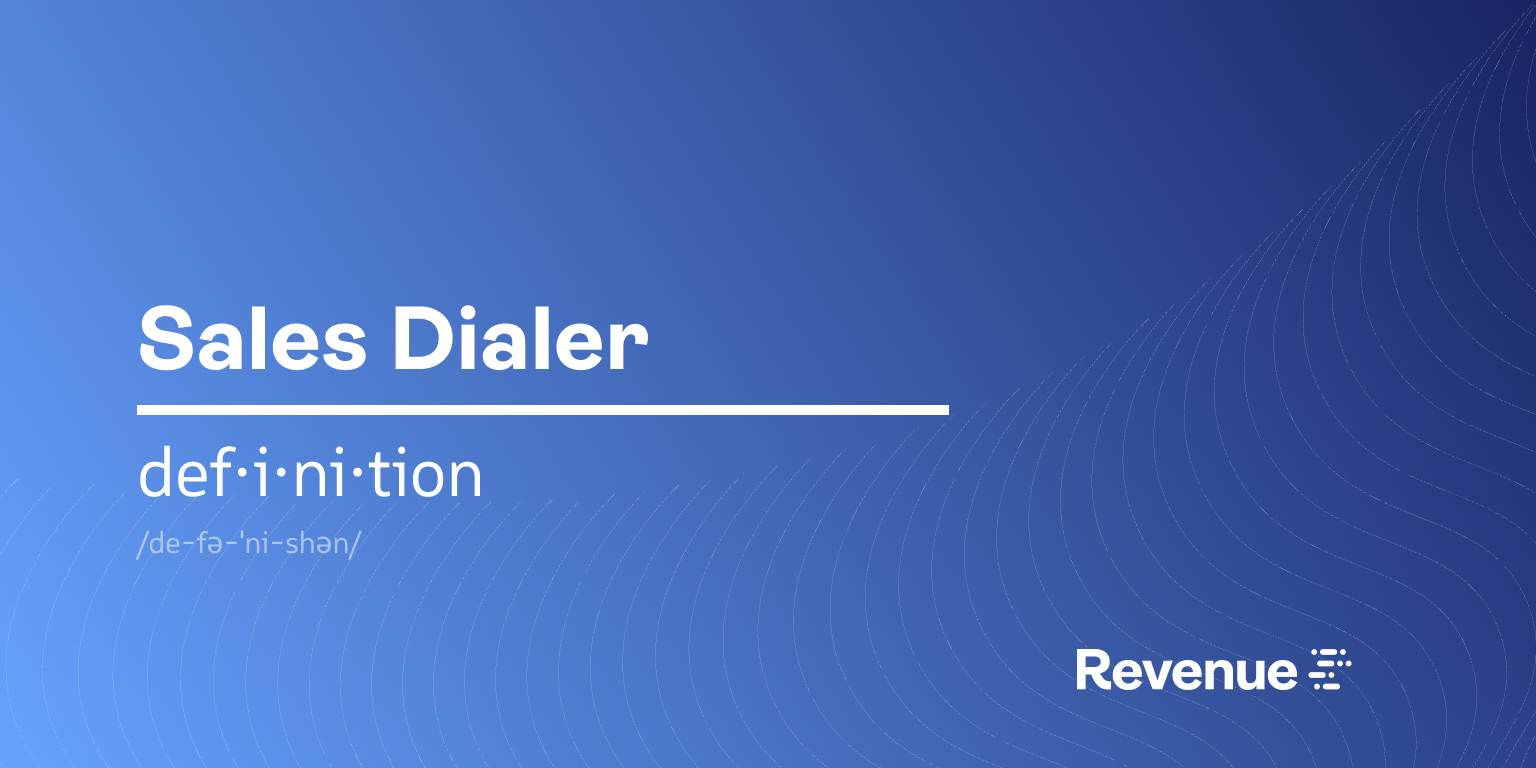 What is a Sales Dialer?