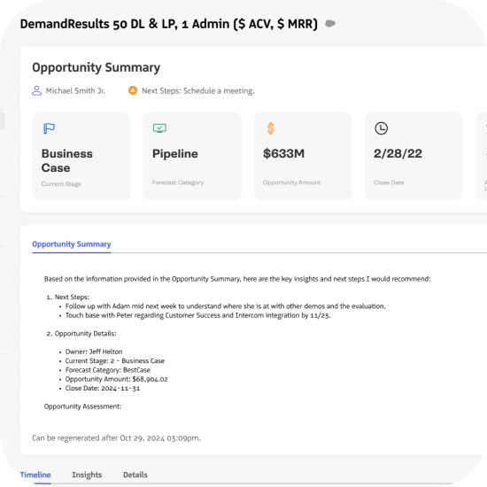 Revenue AI Opportunity Summary