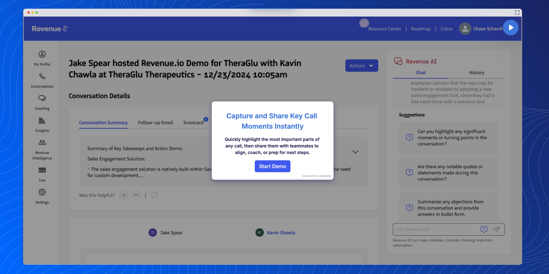 How to Capture and Share Key Call Moments Easily | Interactive Demo