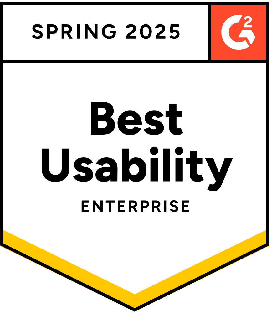 G2 Spring 2025 - Best Usability