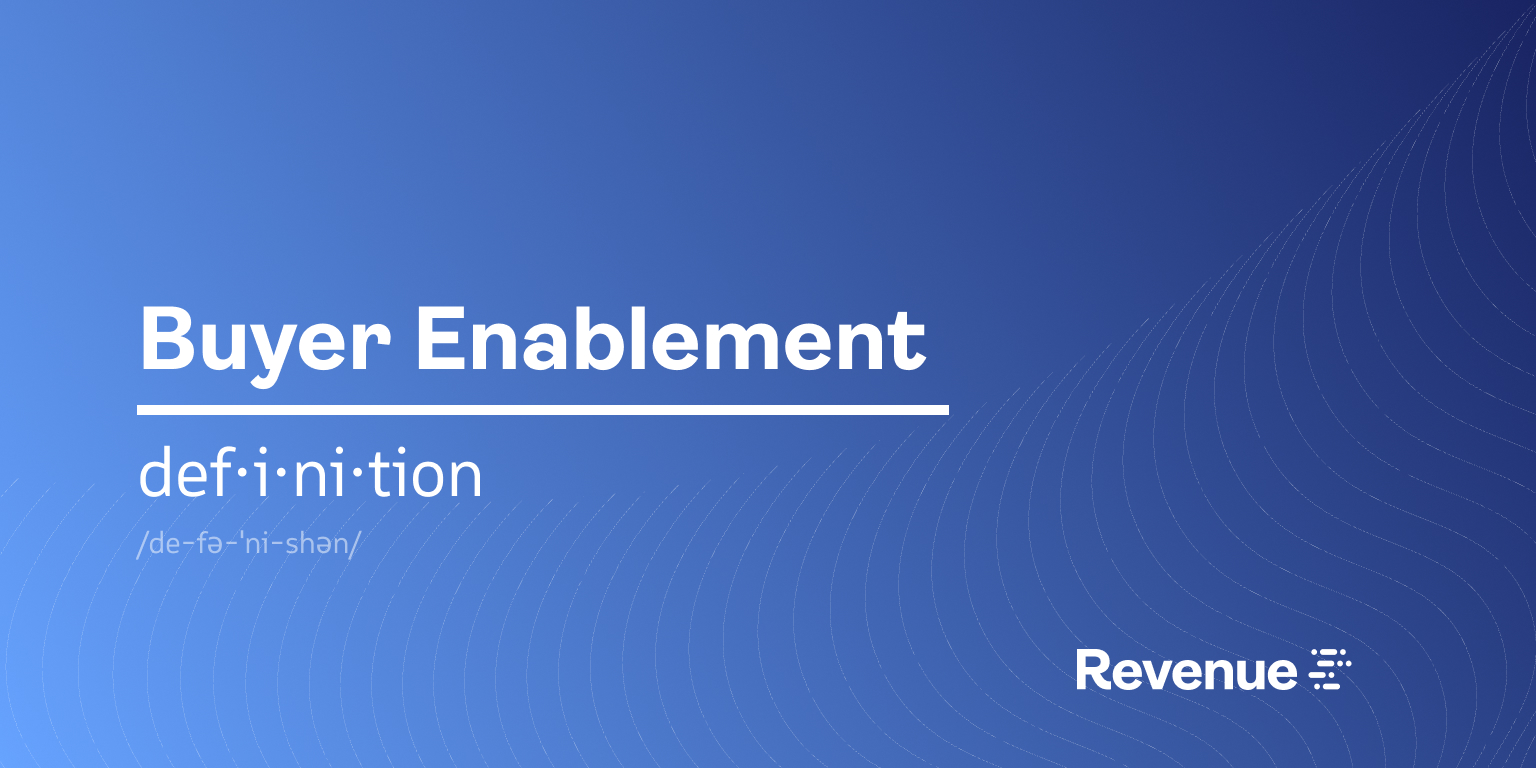 Buyer Enablement definition image
