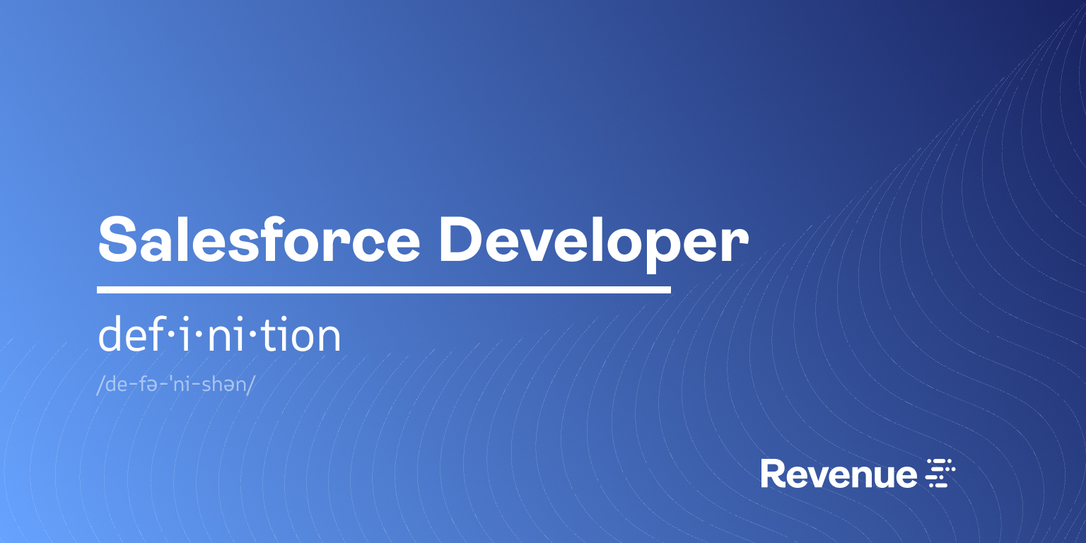 Salesforce Developer definition image