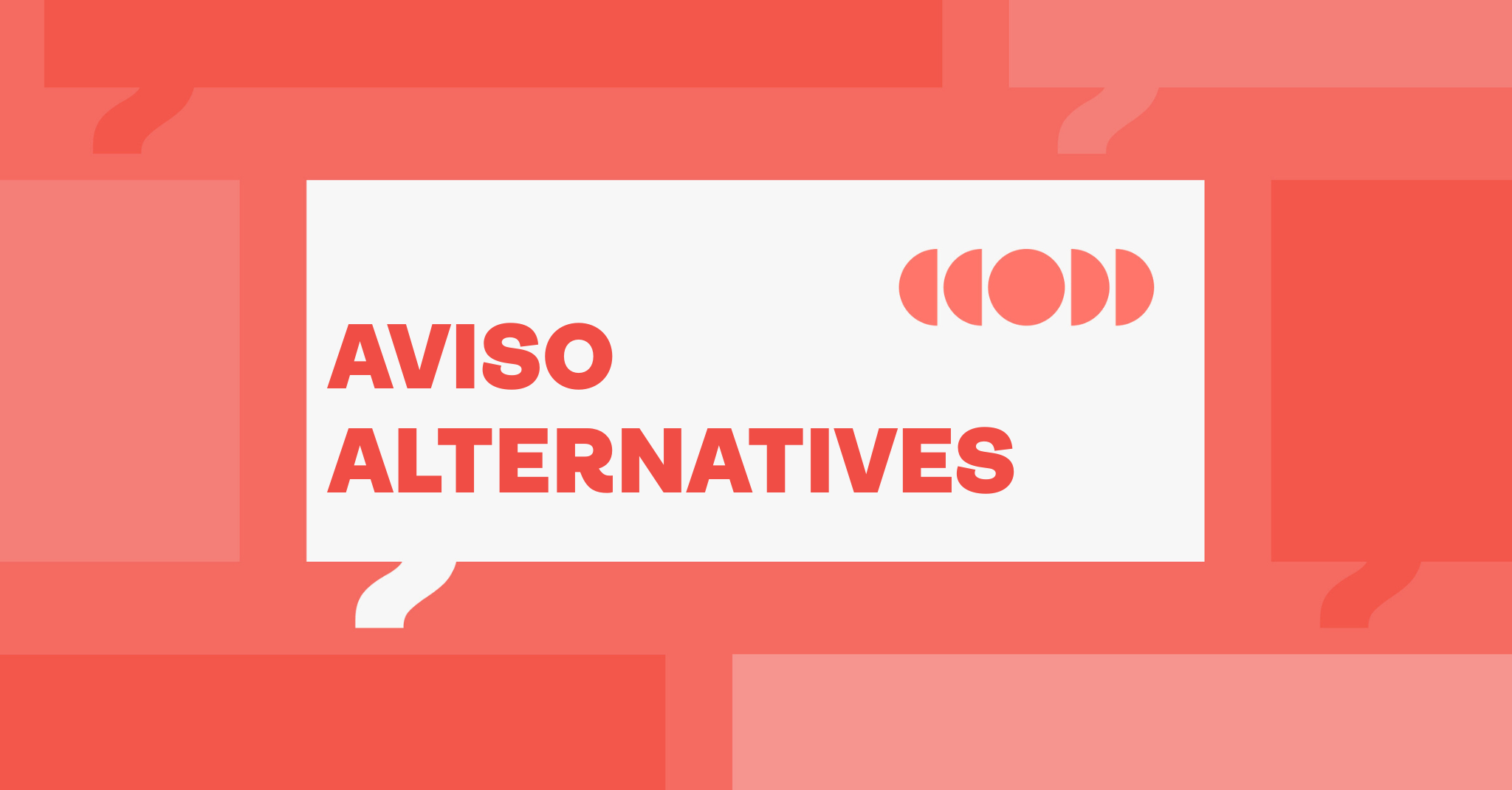 Aviso ALTERNATIVES ARTICLE