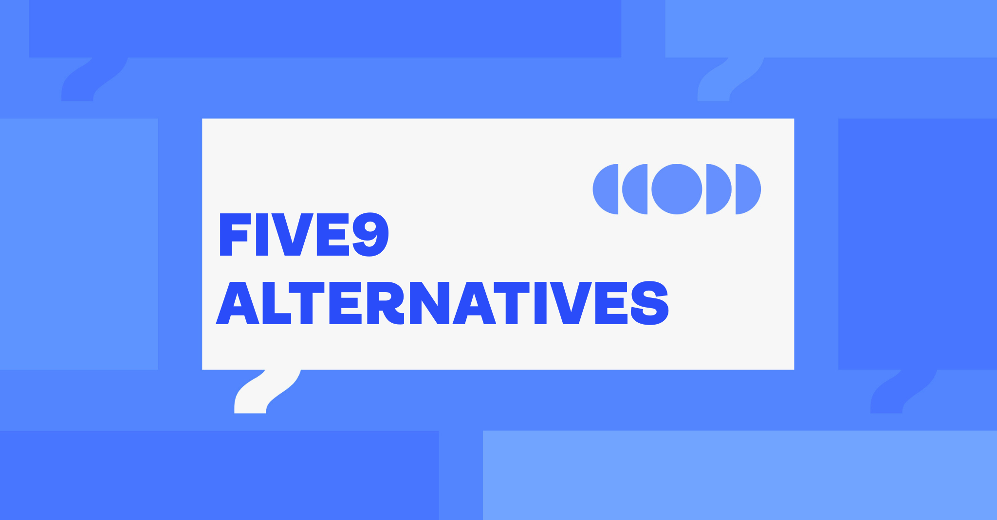Five9 ALTERNATIVES ARTICLE