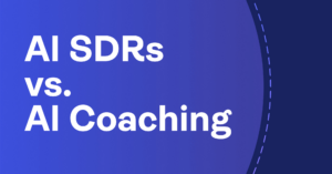 Inteligência artificial em vendas: coaching supera SDRs autônomos em ROI